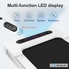 Under Desk Treadmill, Portable Mini Motorized Running Machine, Slim Walking Pad with Remote Control and LED Display for Home/Office Use,Installation-F