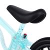 12 Inch LED Balance Bike for Kids; No Pedal Toddler Push Bicycle with LED Flashing Lights; Learn To Ride Pre Bike LED Glowing Children Balance Bike Ad
