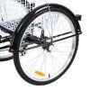 Adult Tricycle 7 Speed Cruise Bike 26 inch 3 Wheeled Bicycle with Large Size Basket Men's Women's Cruise Bike for Recreation; Shopping; Exercise