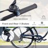 7 Speed Bicycles 26"Inch Multiple Colors Men's Beach Cruiser Bike