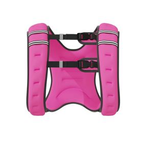 Adjustable Weighted Running Equipment Weighted Workout Vest (Type: Exercise & Fitness, Color: Pink)