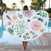 Microfiber Beach Towel Blanket Quick Dry Thick Beach Towel