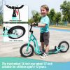 12" Scooter for Kids Ages 6-12 Adult Scooter with Big Wheels, Lightweight Durable Steel Frame Scooter